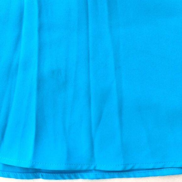 Adelyn Rae Fit & Flare Draped Party Dress NWT Nordstrom in Turquoise Blue - Picture 9 of 12